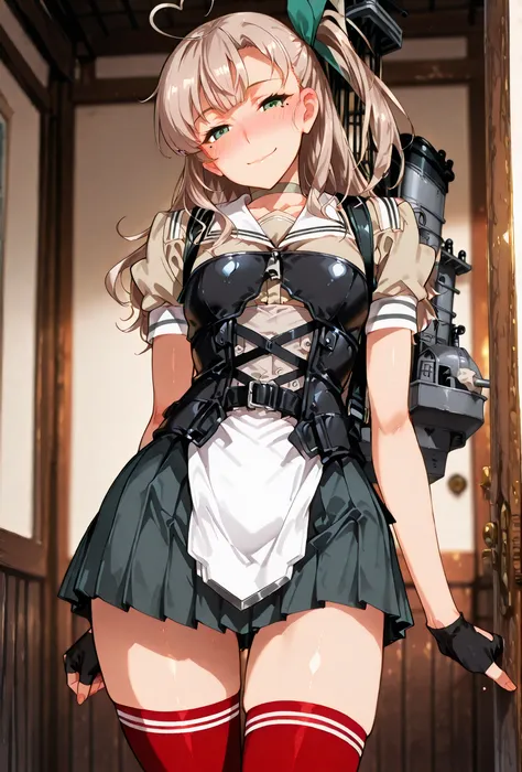 Kashi \(kantai collection\)\(kancolle\) , score_9, score_8_up, score_7_up, source_anime, top quality, (seductive, blush), Smile Yan, Official Art, looking at viewer, masterpiece, ultra-HD, high detail, depth of field, top quality, 8k, top quality, ergonomi...