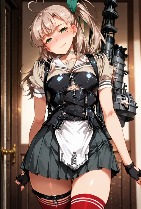 Kashi \(kantai collection\)\(kancolle\) , score_9, score_8_up, score_7_up, source_anime, top quality, (seductive, blush), Smile Yan, Official Art, looking at viewer, masterpiece, ultra-HD, high detail, depth of field, top quality, 8k, top quality, ergonomi...