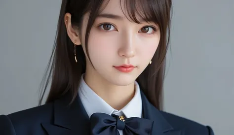 (top quality, masterpiece:1.2), 以上からtop quality, eXist, Picture, high resolution, 1080P, 8k, Physical Rendering ,close up, ((: 158cm)), Japanese girl、(((((( A beautiful fashion model from a Japanese fashion magazine looks straight at the audience)))))), ((...