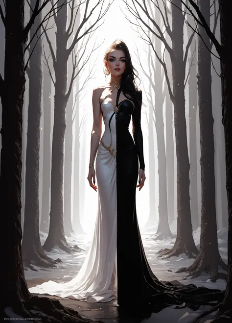 Create a master image that will encapsulate image 1 with elements of image 2