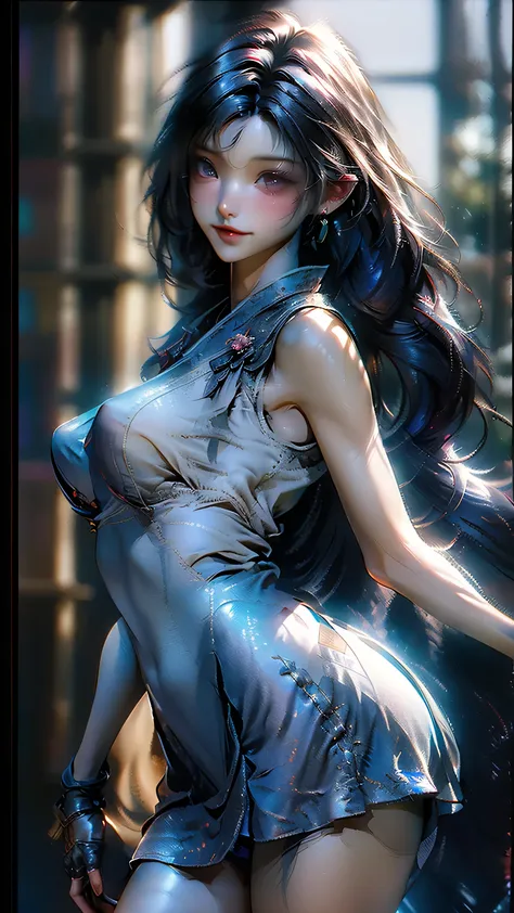 (Woman's :1.4), (masterpieces, Top Quality, ultra detail,  8K resolution , sharp focus:1.3), realistic picture, cinematic, Shot on 35mm film,

Hotel VIP room entrance entrance . Model poses like a racing girl. Confident pose. smiles slightly. holding a lux...