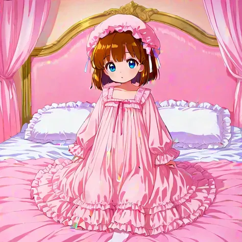 frilled nightgown style:1.0