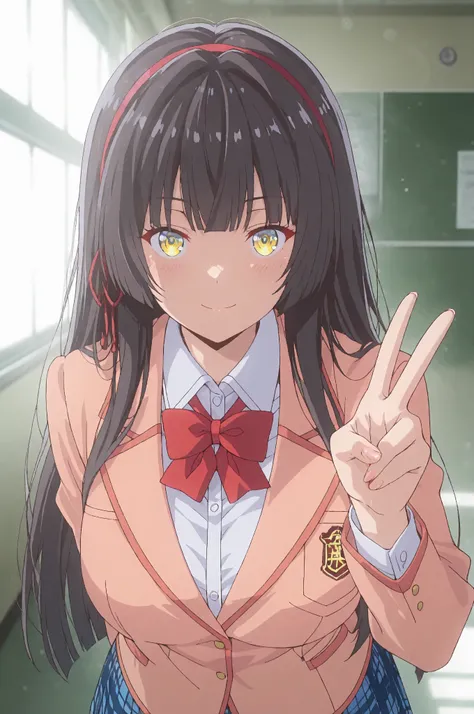 Sayuki Tokihara | 朱鷺原 紗雪 | Hensuki | (可愛ければでも好きになってくれますか?) | (School Uniform) v1