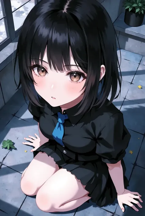 上から見た女の子 v1.0