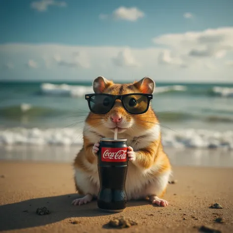 حيوان صغير على شاطئ البحر