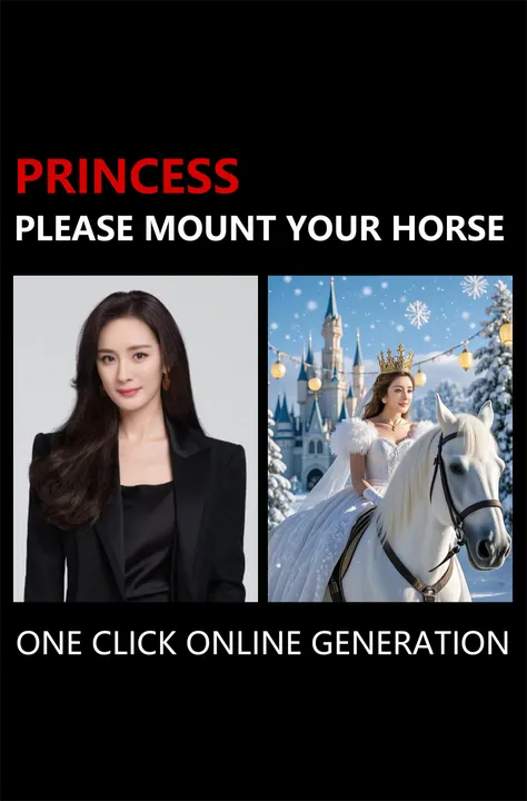 公主, 請登上你的馬