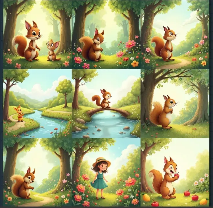 绘本故事一键出图