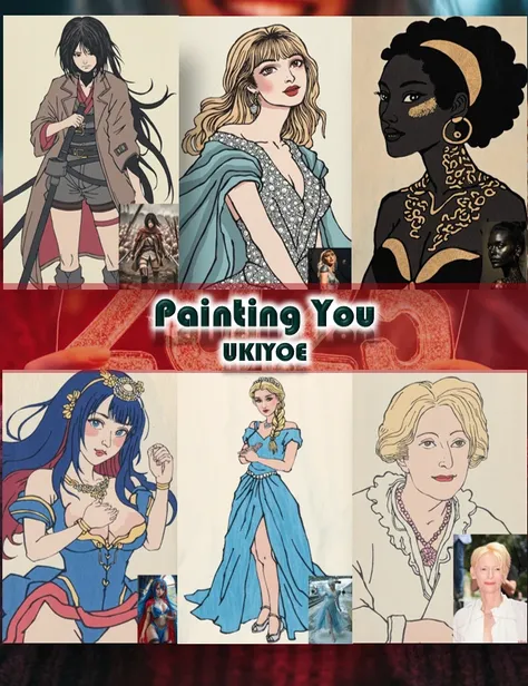 Dalam gambar Anda：UKIYOE