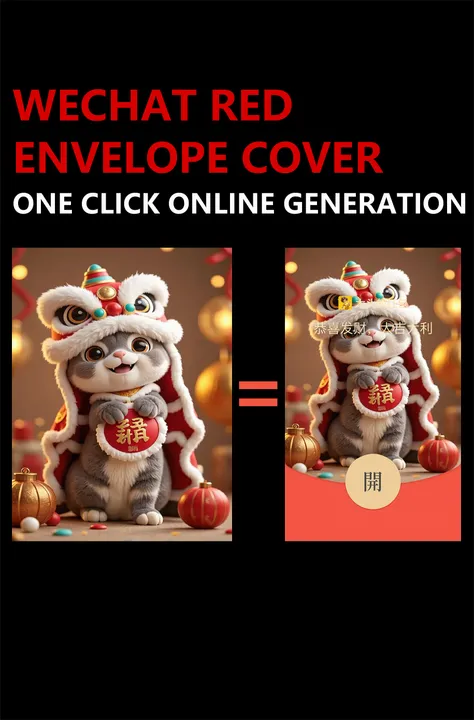 WeChat kırmızı zarf kapağı