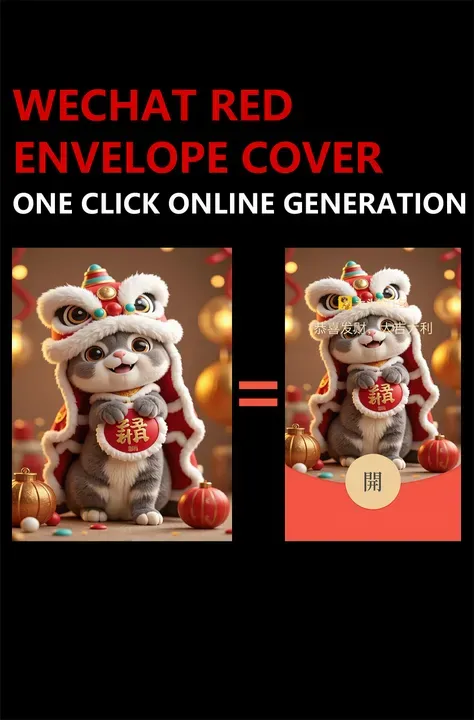 WeChat rote Umschlaghülle