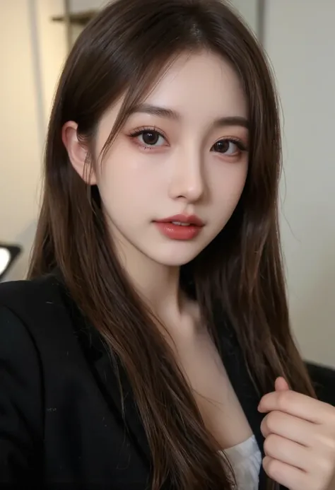 Beautiful woman in formal attire