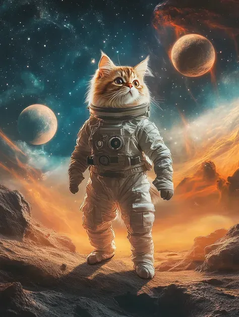 Haustiere im Weltraum