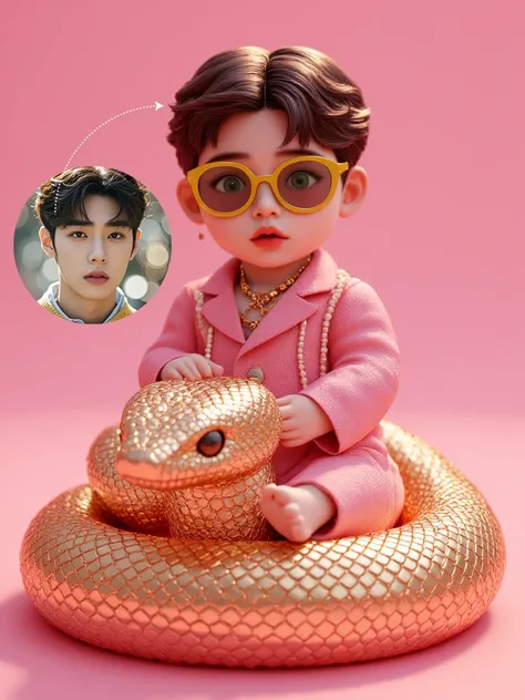 Orang IP_Poster Tahun Baru _ Random scene automatic prompt words_Karakter IP_海报 Tahun Baru Imlek_Prompt kata otomatis acak