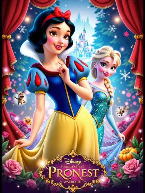 ملصق شخصية ديزني