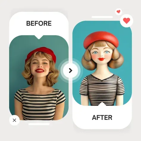 Fotos zu Kokeshi Dolls Style