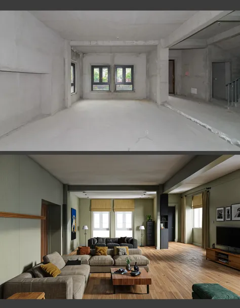 Foto aproximada para renderizações