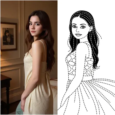 نمط رسم الخط المتقطع