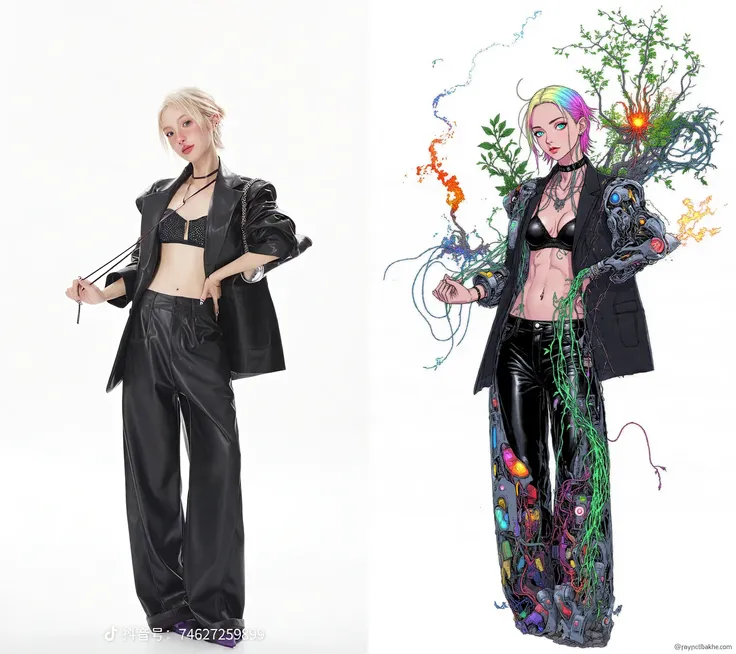 超现实主义漫画风格转绘