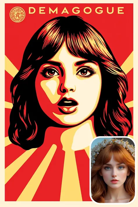 Cartazes políticos - Shepard Fairey Style