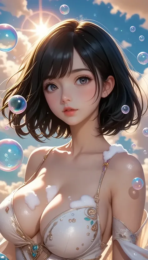 anime cute asian girl SDXL