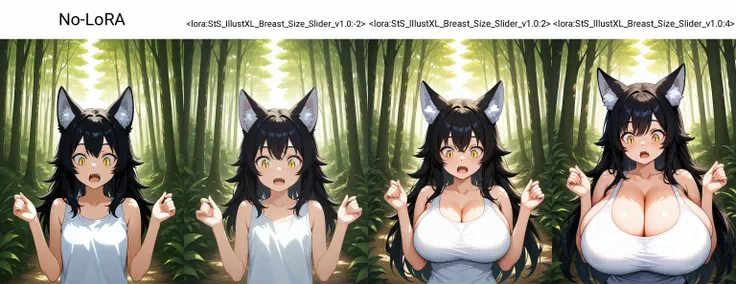 Breast Size Slider LoRA | IllustriousXL 1.0