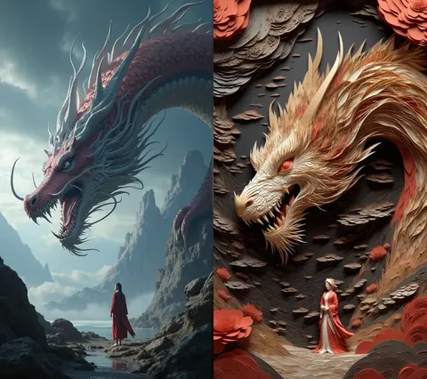 Conversión de estilos de quilling y estratificación de papel