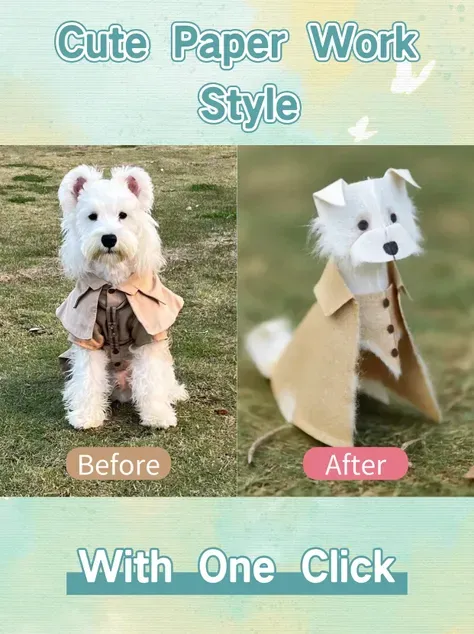 عمل ورقي لطيف