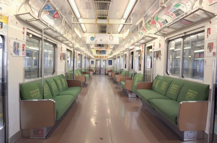 JR East 205 series / train interior