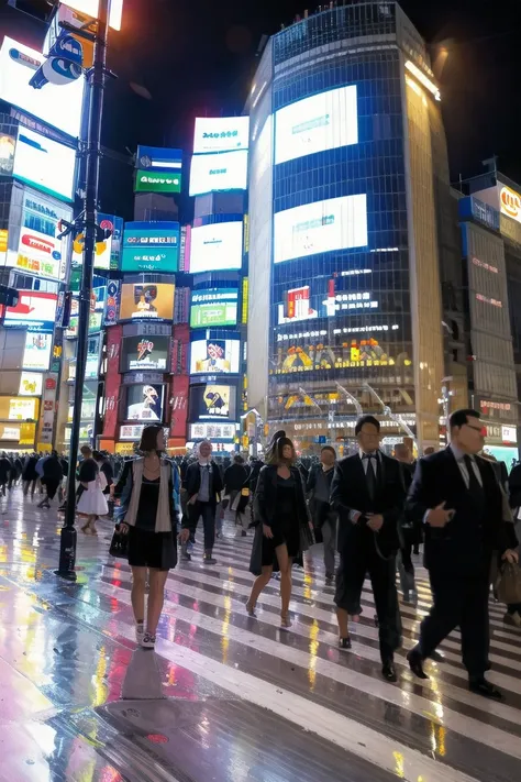 渋谷駅前交差点 Shibuya Crossing SD15