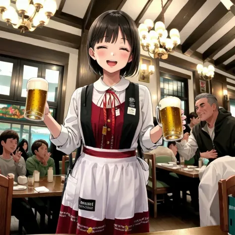 大阪梅田の老舗ビアホール A long-established beer hall in Osaka, Umeda Newmunchen SD15