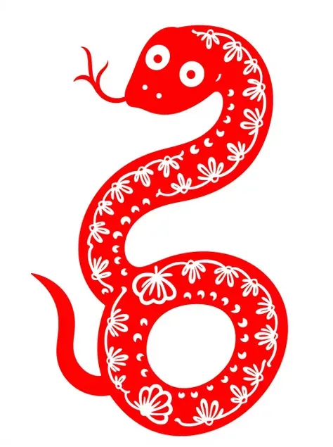 Generador de flores para ventana con decoupage Year of the Snake