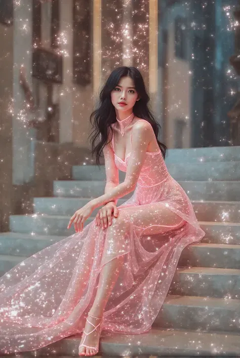 Bộ tạo ra các đường nét màu sắc neon