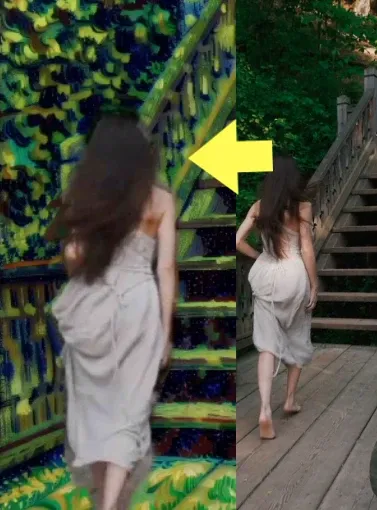 Converti in video BG Notte stellata di Van Gogh 