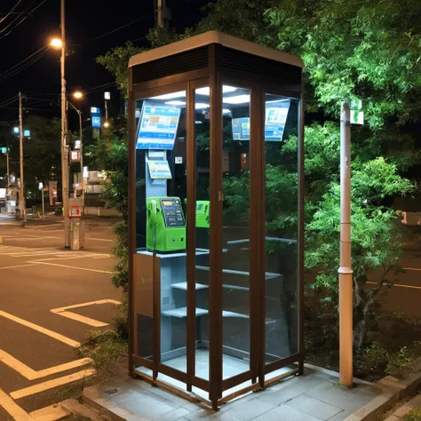 Japanese public phone SDXL