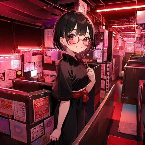 衝立で仕切られた椅子スペースが並ぶお店 / pinsalo SDXL