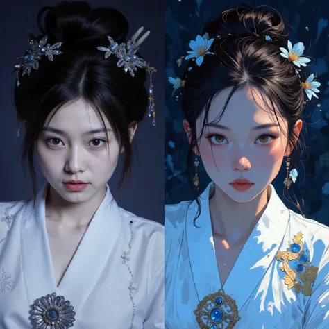 2 . reimpressões de retratos em anime 25D