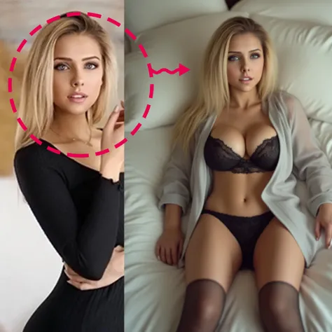 الفتاة التي تحبها في سريرك