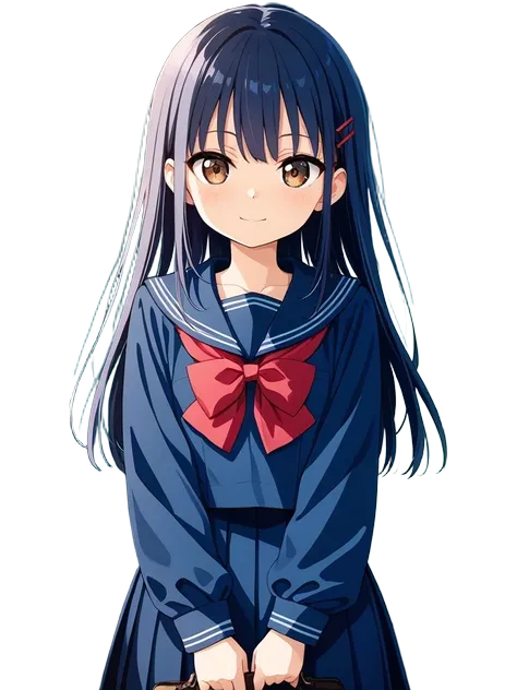 紺色のセーラー服