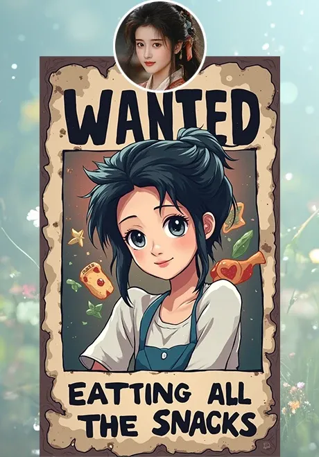 Humorous wanted poster