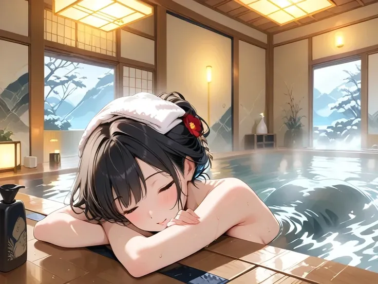 onsen ryokan(japanese style hotel)