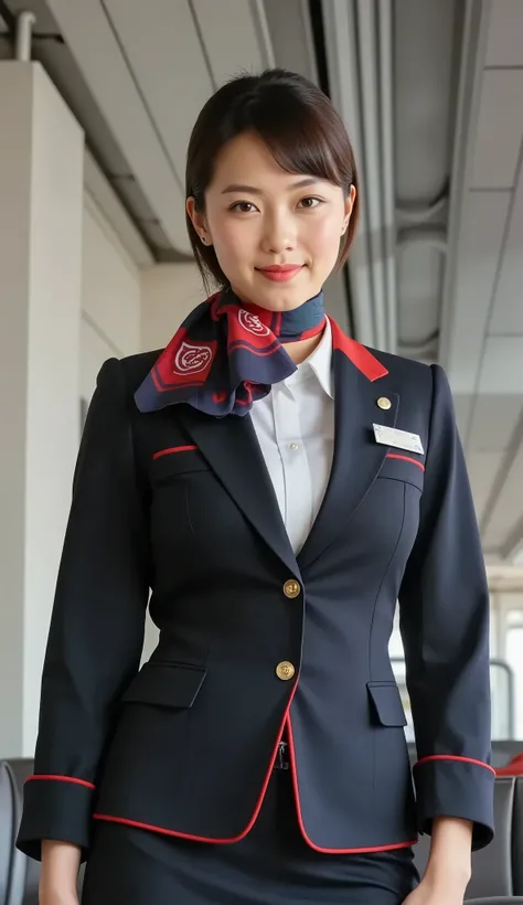 Fight attendant Japan airlines FLUX