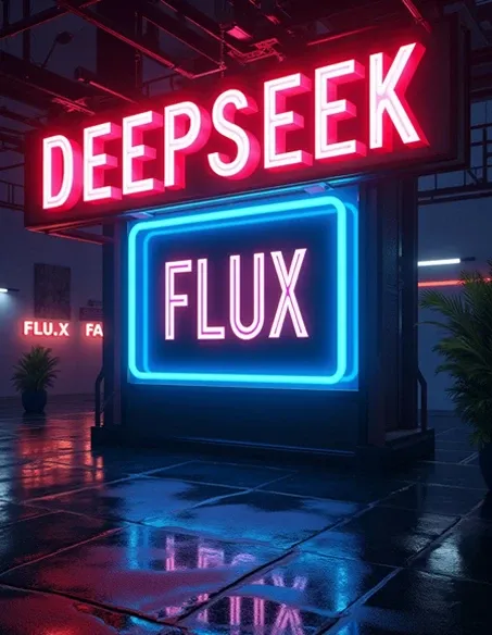 Flux with Deepseek Text to Image