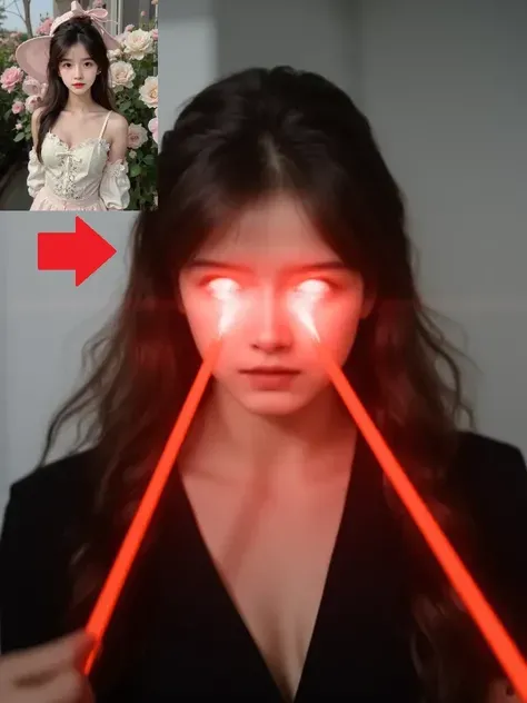 Generator mata laser