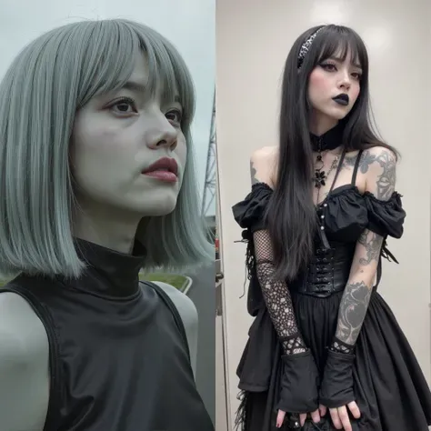 Gotisches Make-up- und Kostümerlebnis