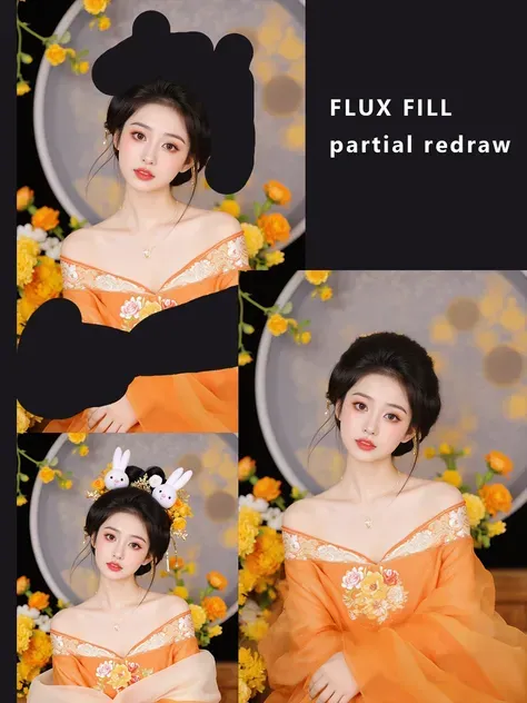 Ridisegno parziale FLUX FILL