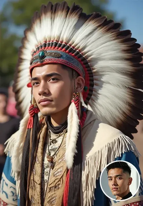 Lemari Pakaian Asli Amerika