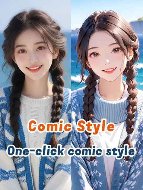 Style de bande dessinée en un clic Style de bande dessinée en un clic