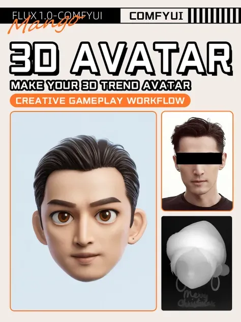 Il tuo avatar 3d personalizzato a forma di cartone animato
