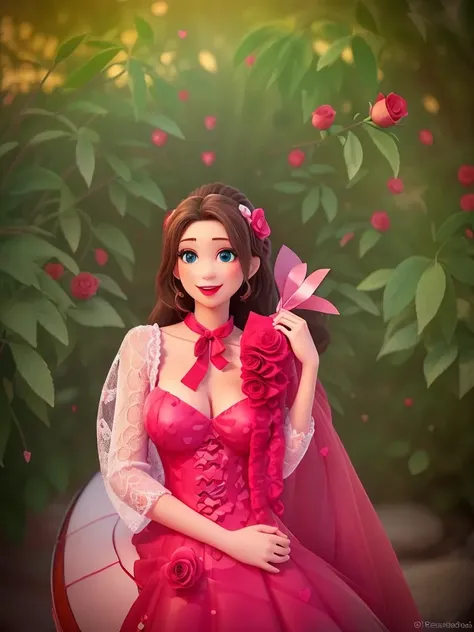 Disney Valentine Flower