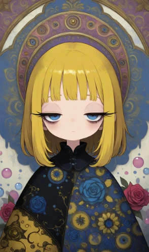 lament girl - jitome ジト目